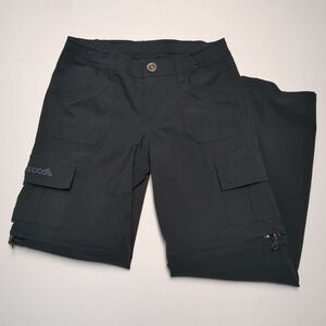 Kuhl Black Recco Convertible Hiking Pants - Boys Size Small 7/8